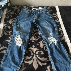 Curvy high rise mom jeans